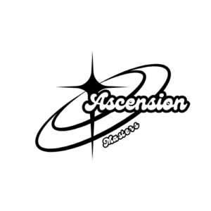 Black White Y2k Streetwear Logo